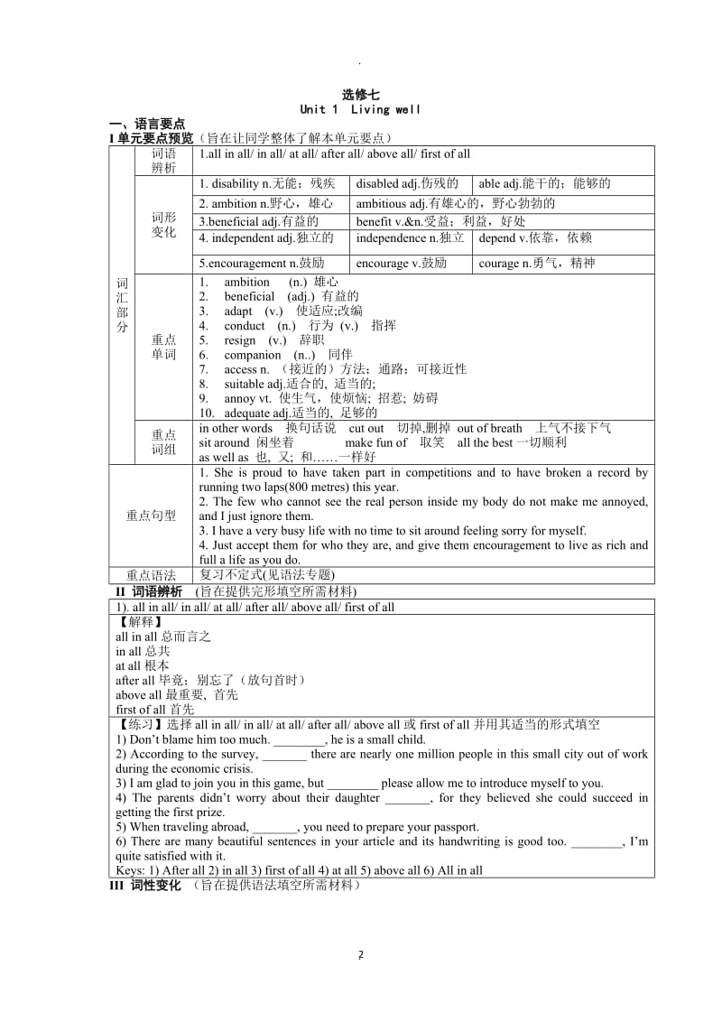 人教版高二英语选修重要知识点.doc_第2页