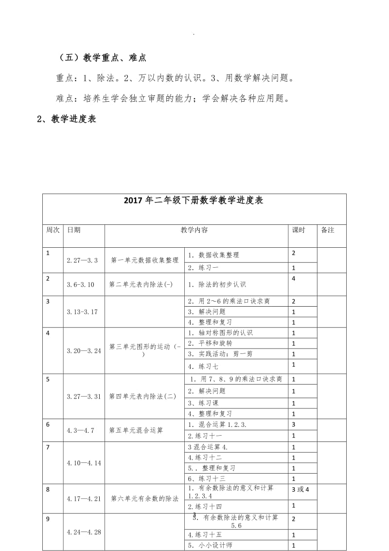 学年二年级数学下册生本教案.docx_第3页