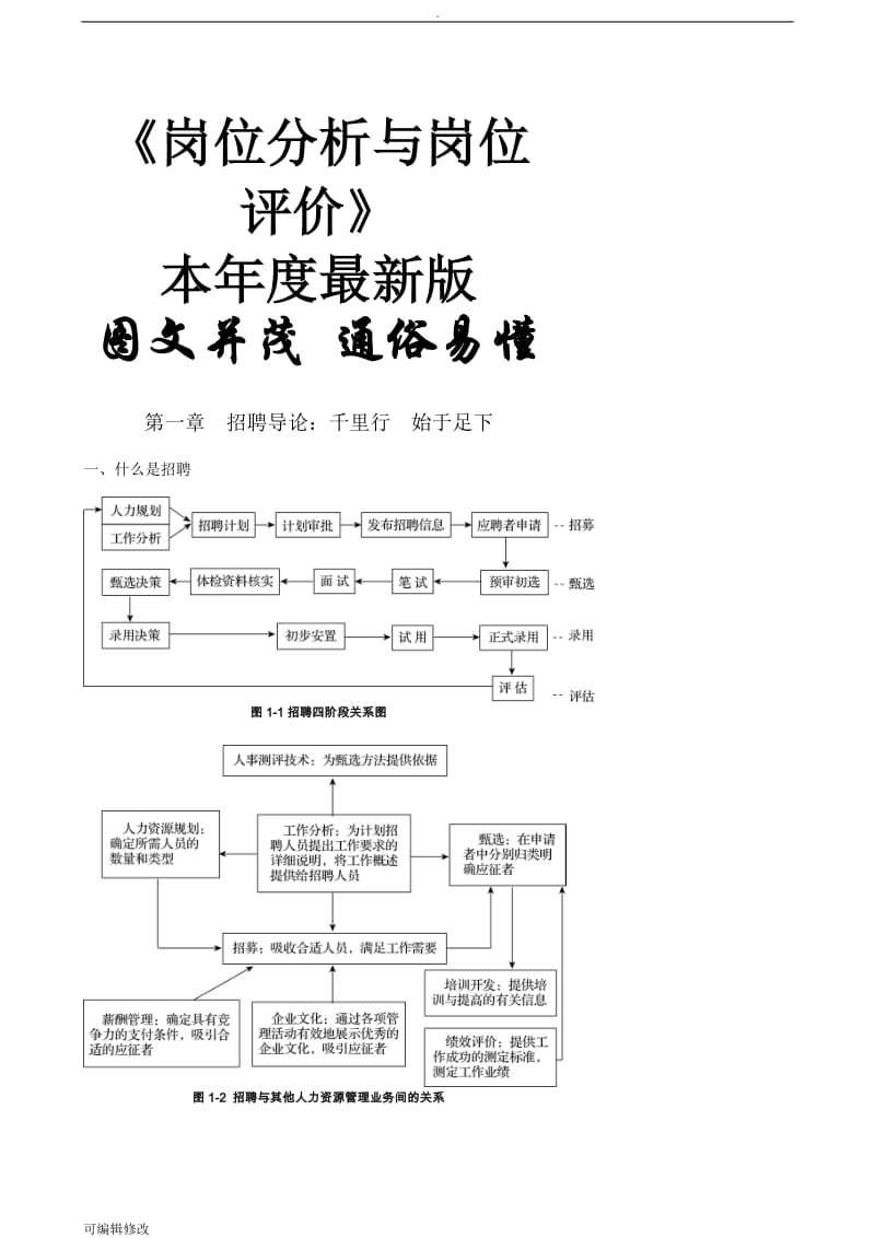 岗位分析与岗位评价.doc_第1页