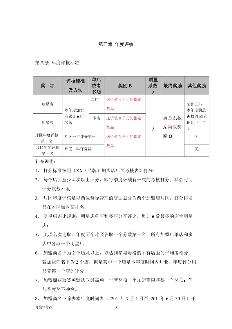 加盟店考核激励制度.doc_第3页