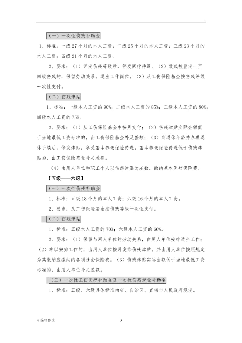 工伤赔偿标准计算方法.doc_第3页