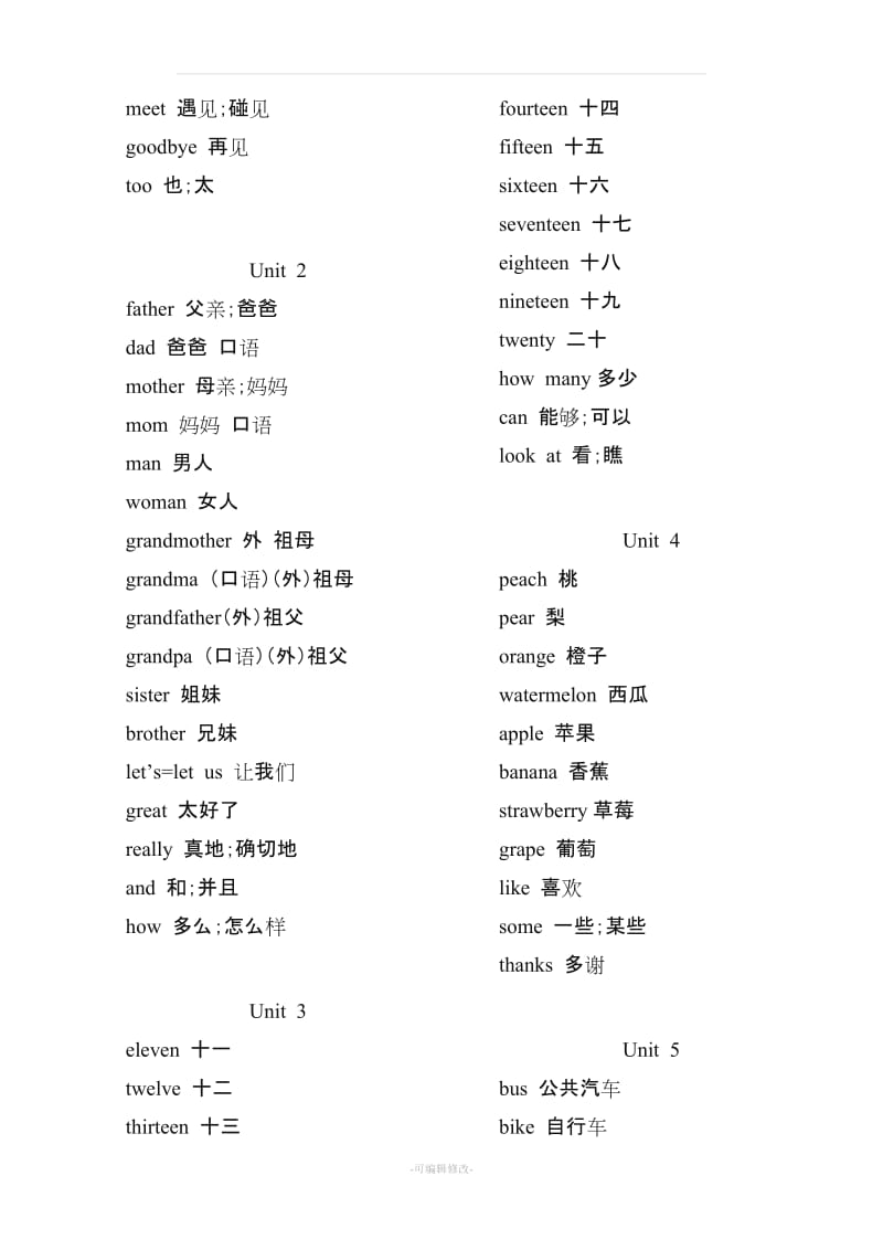 人教版小学三至六年级英语单词汇总.doc_第3页