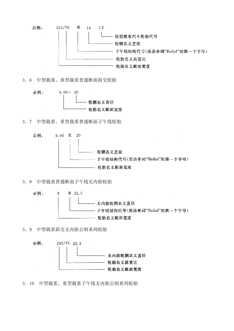 GBT2977—1997载重汽车轮胎系列.doc_第3页