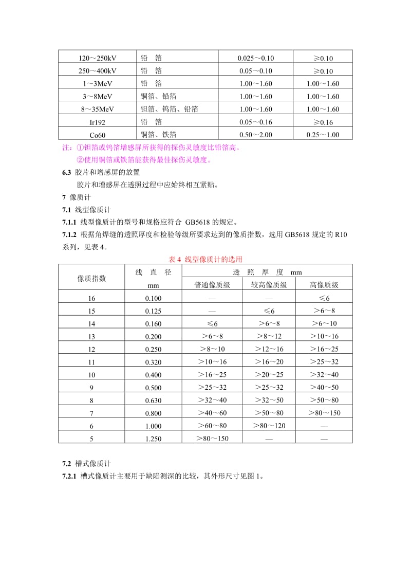 DL T 541-94 钢熔化焊角焊缝射线照相 方法和质量分级.doc_第3页