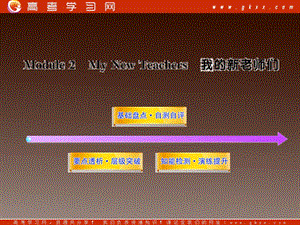 高一英語單元復(fù)習(xí)配套課件：Module2《My New Teachers》 （外研版必修1）
