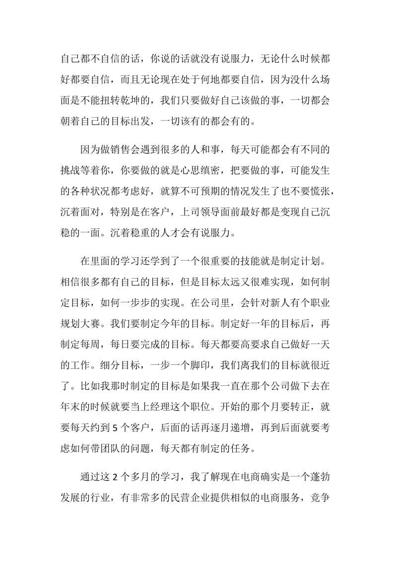 电商外包公司销售实习总结.doc_第2页