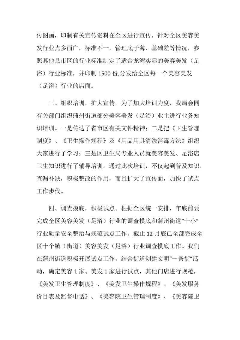 美容美发整规工作总结自查报告.doc_第2页