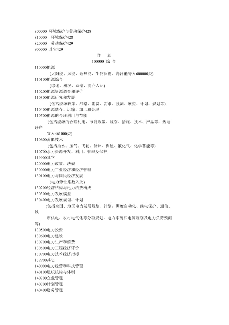 DLT 517-93 电力科技成果分类与代码.doc_第3页