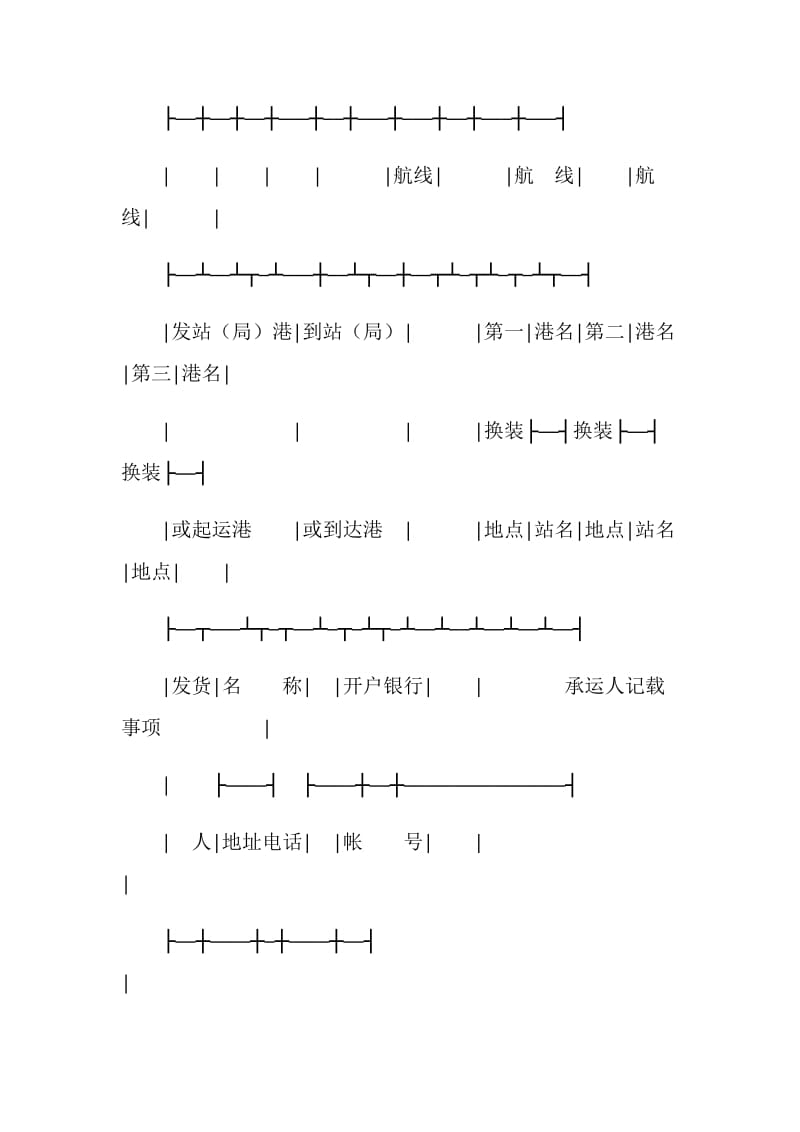 港务管理局水陆联运货物运输合同登记单.doc_第2页