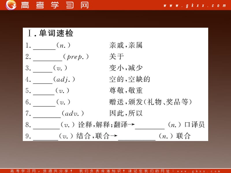 高二英语单元复习配套课件：Module4《Music》 （外研版选修6）_第2页