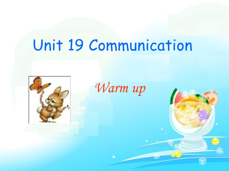 高中英语Unit 19 Lesson 1 《Language Learning》课件2 (warm up)北师大版选修7_第1页