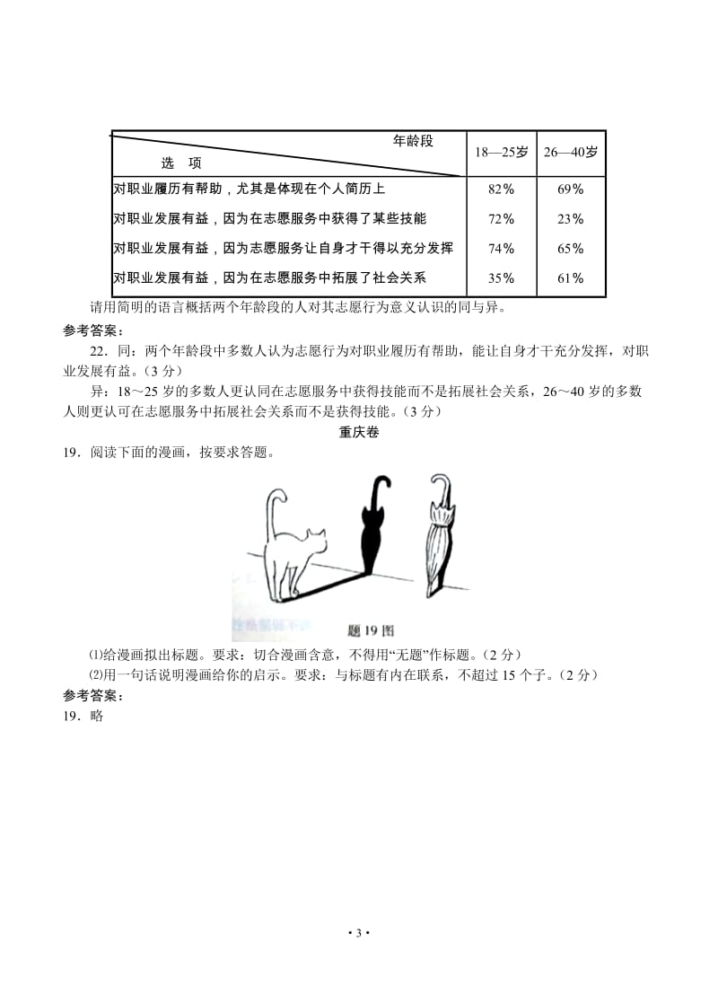 高考语文试题分类汇编：图文转换_第3页