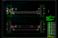 587_轻型载重货车设计(转向系及前桥设计)（有cad图）