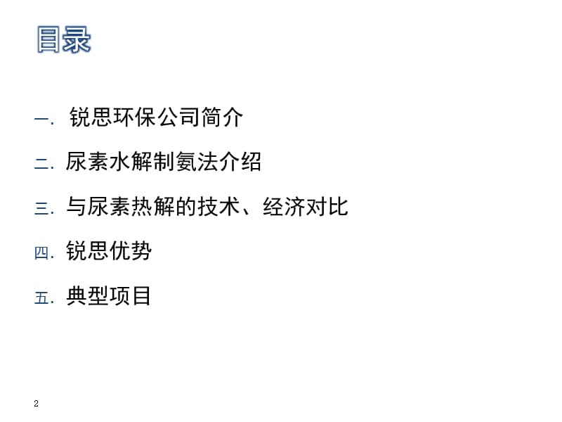 烟气脱硝尿素水解制氨技术介绍ppt课件_第2页