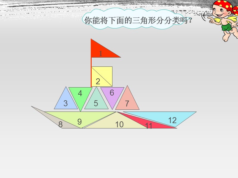 沪教版（五四制）数学三年级上册第五单元《三角形的分类（2）》ppt课件2_第3页