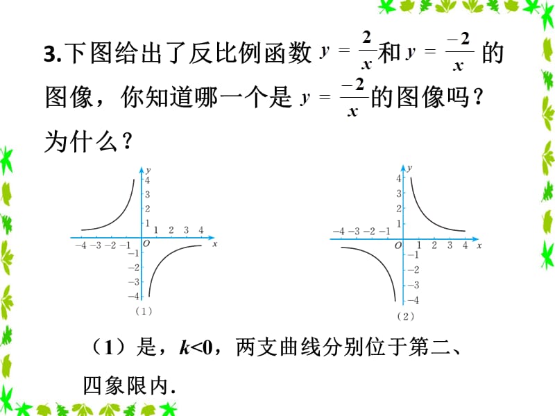 课外练习1_反比例函数的图像与性质_第2页