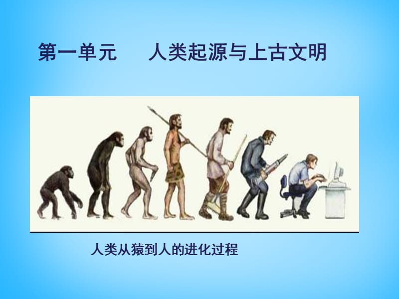 中考历史第一轮考点冲刺复习九上第一单元人类文明的开端课件_第2页