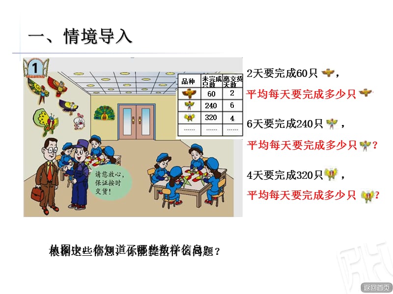 青岛版数学三年级上册第五单元信息窗1《两、三位数除以一位数的口算》ppt课件_第2页