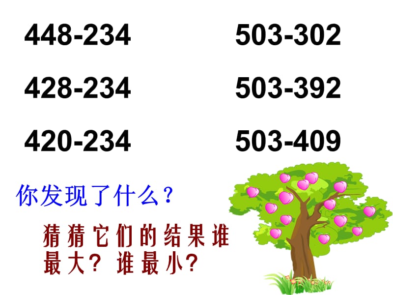 苏教版二年下第六单元《减法》复习课件_第2页