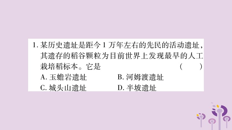 中考历史复习第一篇教材系统复习第5板块湖南地方文化常识（习题）课件_第2页