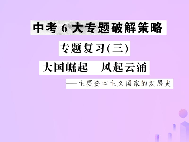 中考历史复习专题复习（三）大国崛起风起云涌课件_第1页