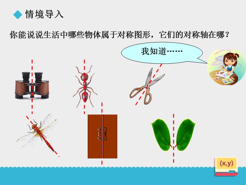 青岛版数学三下第二单元《热闹的民俗节 对称》ppt课件5_第3页