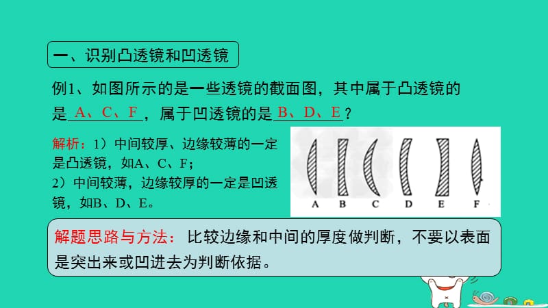 八年级物理上册3.5《奇妙的透镜》考点方法课件（新版）粤教沪版_第3页