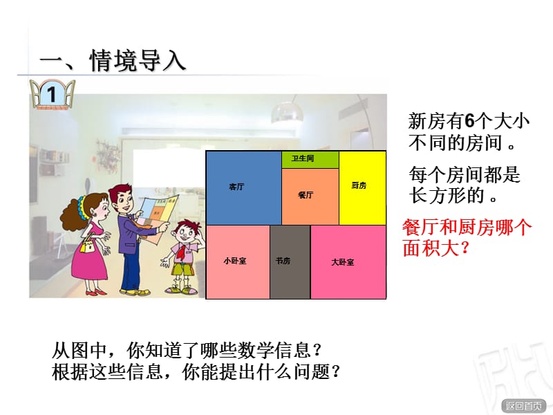 青岛版数学三下第五单元《我家买新房子啦》ppt课件4_第2页