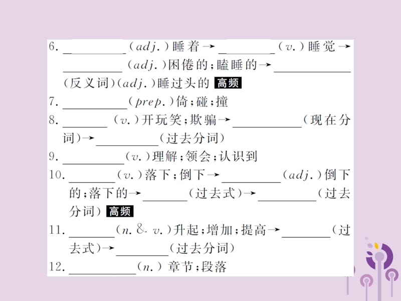 中考英语总复习第一部分系统复习成绩基石八下第14讲Unit5_6课件324_第3页