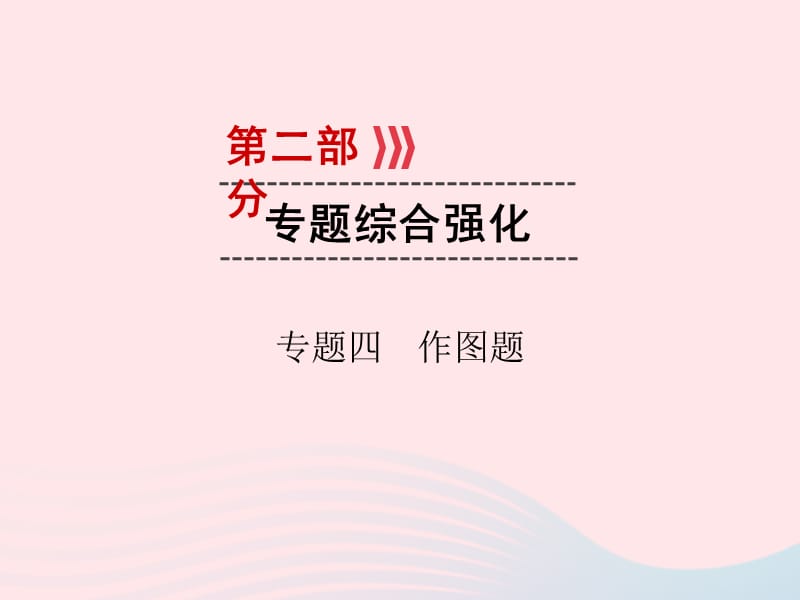 （广西专用）2019中考物理一轮新优化专题四作图题课件_第1页