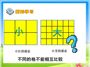 蘇教版數(shù)學三下《認識面積》ppt課件1