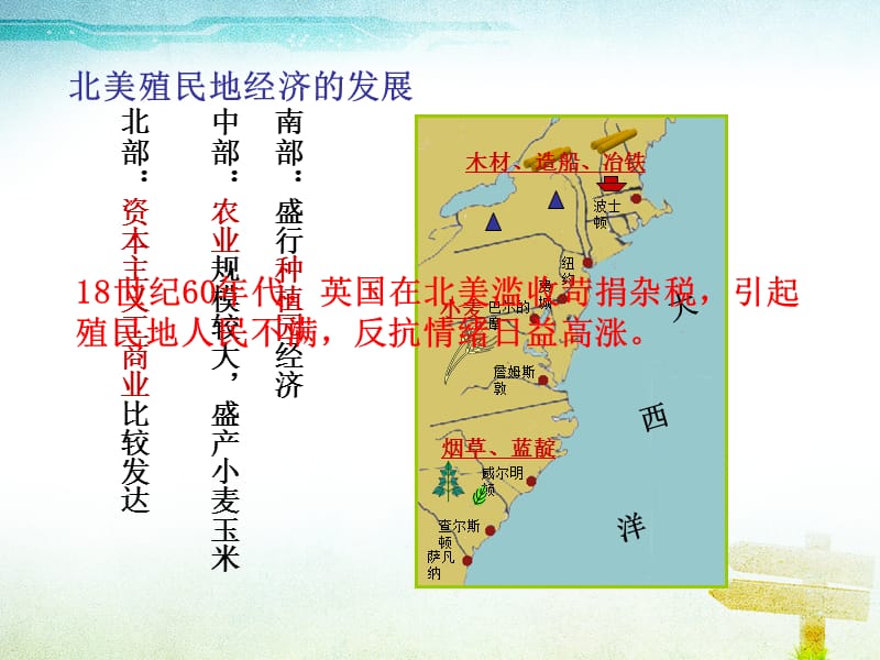 部编人教版九年级历史上册第18课 美国的独立ppt课件 (共24张PPT)_第3页