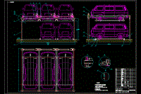 機械式升降橫移停車庫機械結(jié)構(gòu)設(shè)計含8張CAD圖.zip