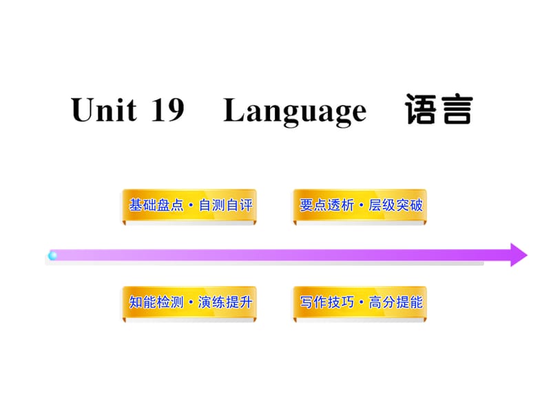 2012版高中英语全程复习方略配套课件：Unit19《Language》(北师大版选修7).ppt_第1页