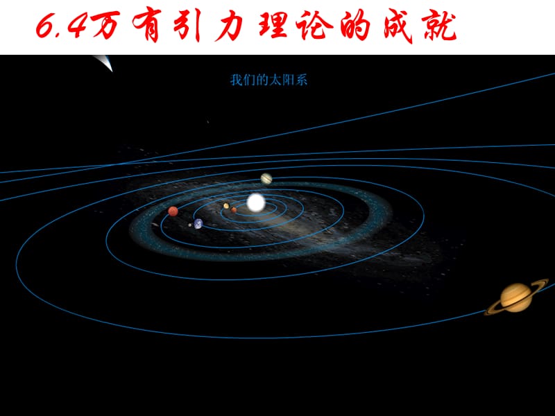 《萬有引力理論的成就》.ppt_第1頁