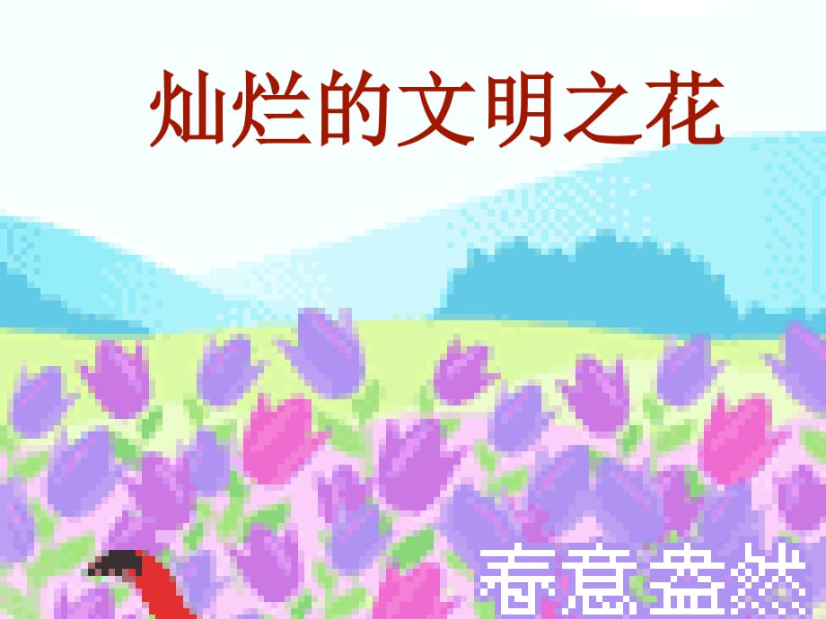 《燦爛的文明之花》.ppt_第1頁