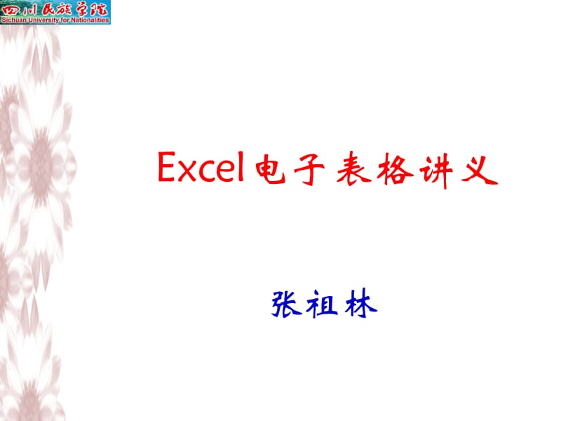 《Excel電子表格》PPT課件.ppt_第1頁