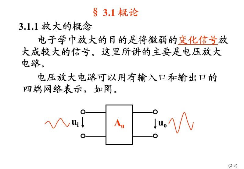 模拟电子电路第2章放大电路的分析.ppt_第3页