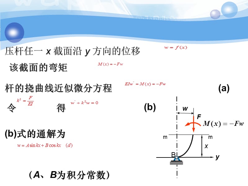 细长压杆的临界压力得推导.ppt_第3页