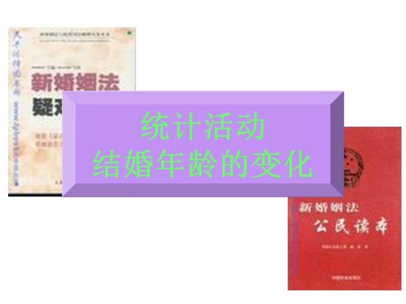 统计活动结婚年龄的变化.ppt_第1页