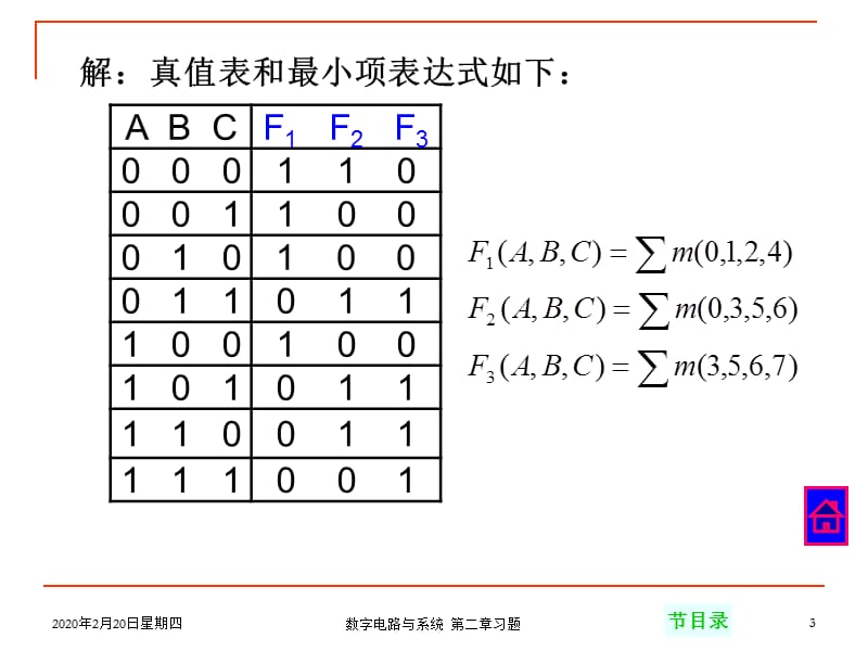 南京邮电大学数字电路第二章-习题.ppt_第3页