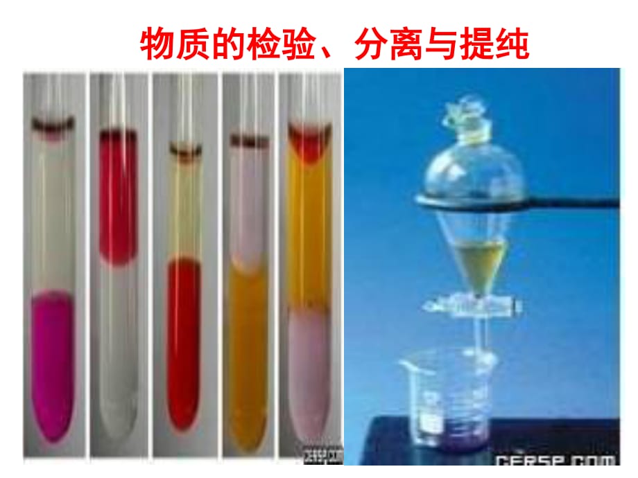 高中化學(xué)物質(zhì)的檢驗(yàn)、分離和提純.ppt_第1頁(yè)