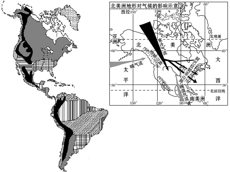 非洲南北美洲空白图填图练习.ppt_第3页