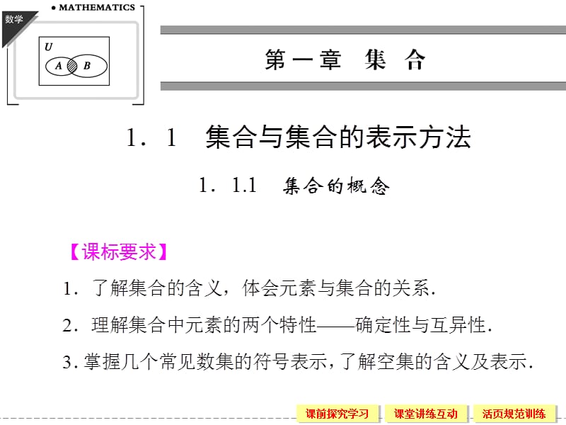 高中新課程數(shù)學(xué)(新課標(biāo)人教B版)必修一《1.1.1集合的概念》課件.ppt_第1頁