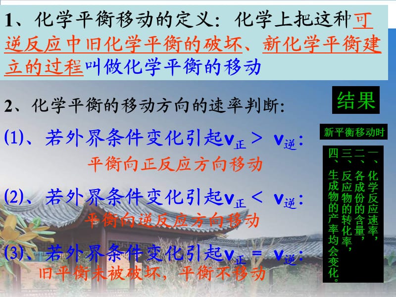 化学平衡移动原理勒夏特列原理ppt课件_第2页