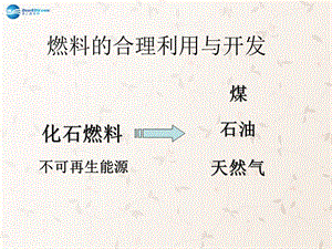 九年級(jí)化學(xué)上冊(cè) 第七單元 課題 燃料的合理利用與開(kāi)發(fā)課件 （新版）新人教版