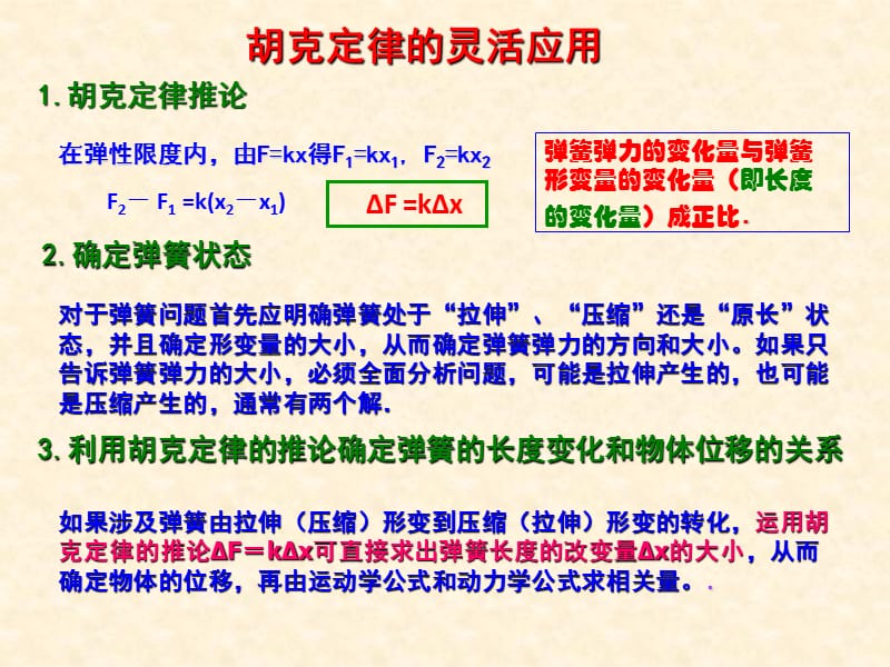 胡克定律的應(yīng)用-課件.ppt_第1頁