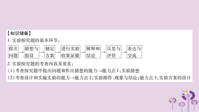 重难题型专题突破专题九实验探究题含对比试验组合试验精讲课件_第2页