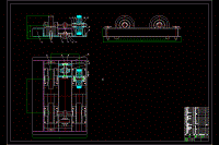 長軸式焊接滾輪架設計【含3張CAD圖紙】