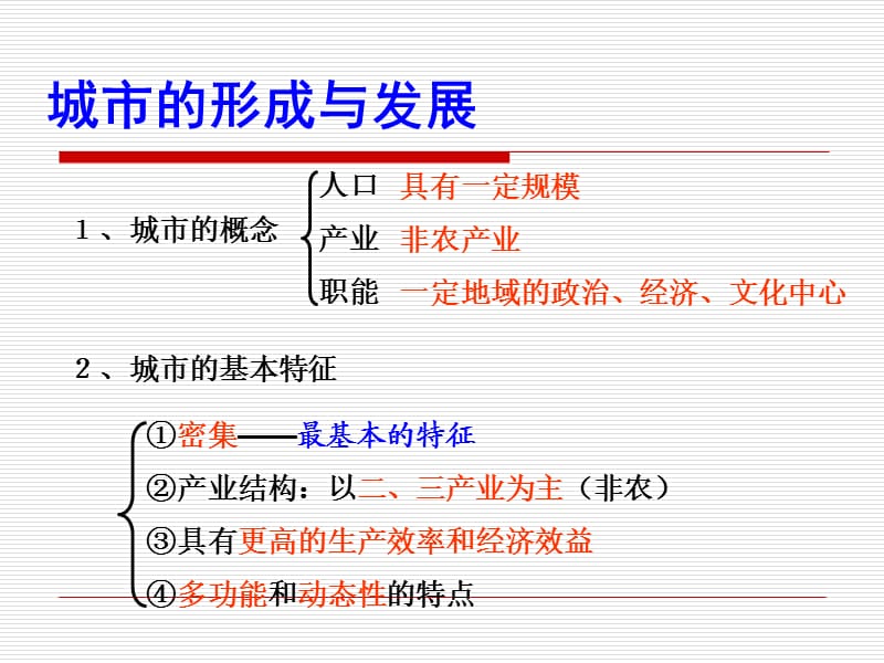 2010届高三地理城市发展与城市化.ppt_第1页